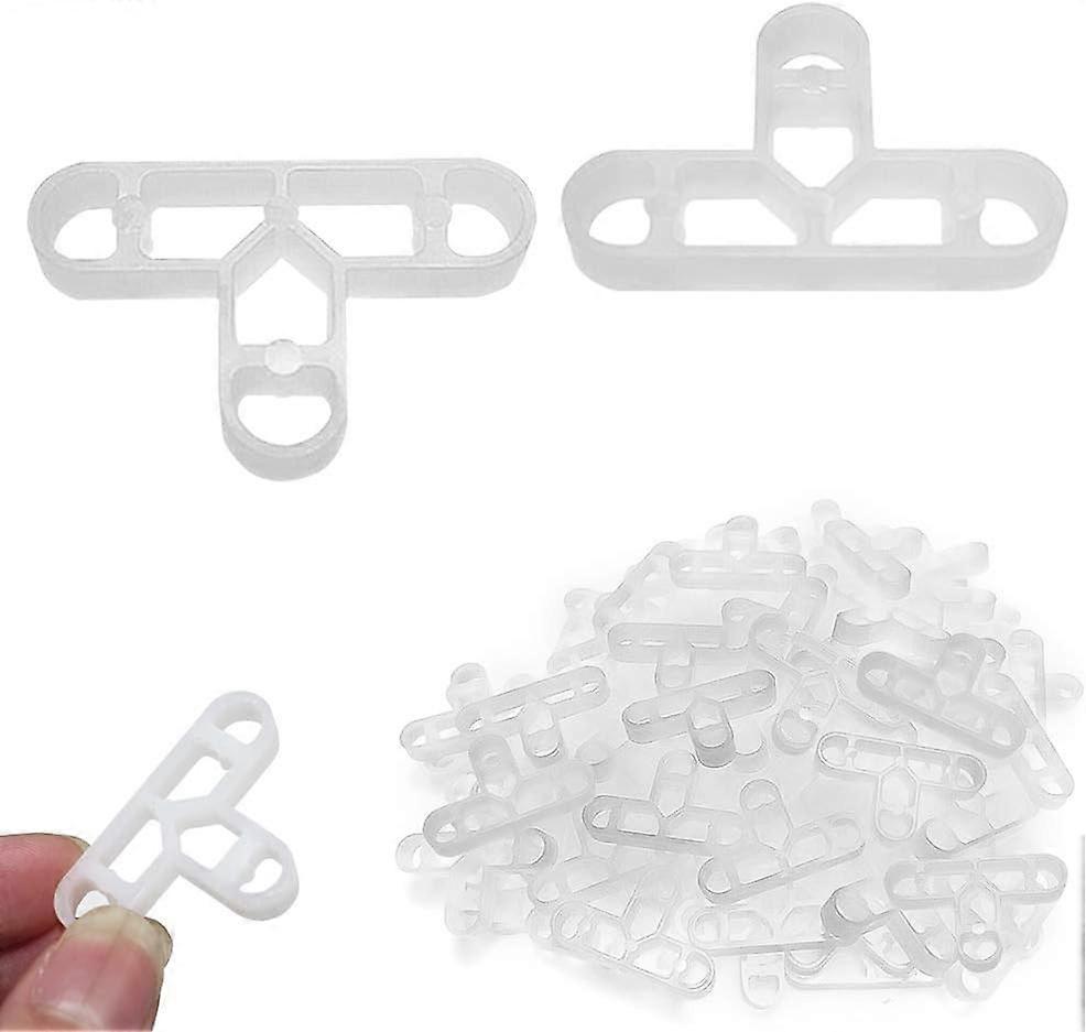 100Pcs 10mm Leveling Spacers Tile Spacers Tiler Spacers, Tile Spacers for DIY Paving Wall Tiles Garden Slabs