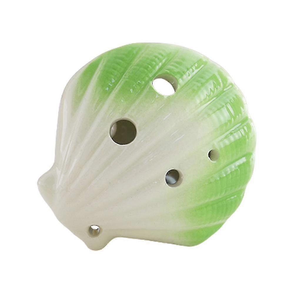 6 Hole Conch Ocarina - Beautiful Design,gift Idea For Beginner Musician, Easy To Learn