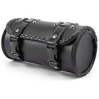 di alta qualità Nuova Borsa Forcella Moto Pu Cuoio Bicicletta Bar Strumento Sacchetto Sissy Bar Rotolo Borsa Da Sella