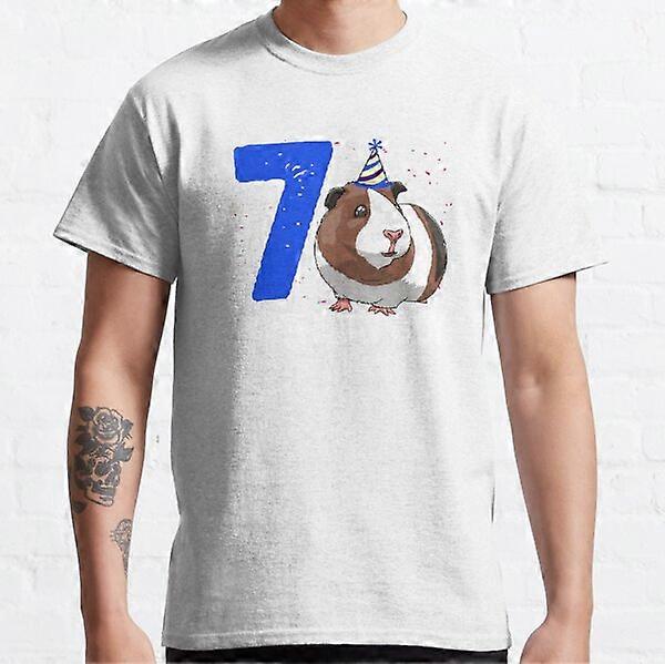 Születésnapi fiú 7 tengerimalac klasszikus póló-RK28895