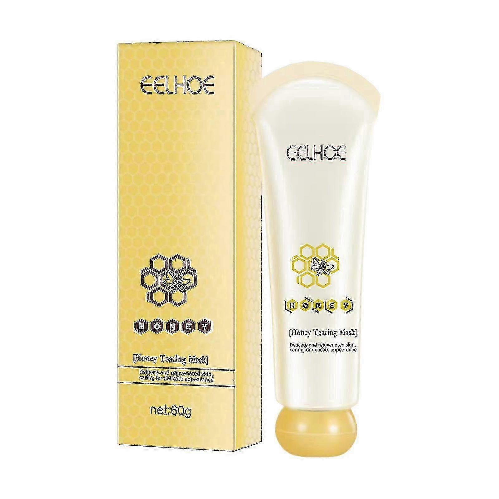 ハニーティアマスクモイスチャライジングモイスチャライジングニキビ肌にきびを取り除く黒ずみの退色小じわを引き締めるマス