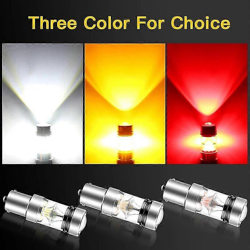 Philips P21W LED Retrofit Rood 12V BA15s 2 Stuks Philips P21W LED Retrofit Rood 12V BA15s 2 Stuks