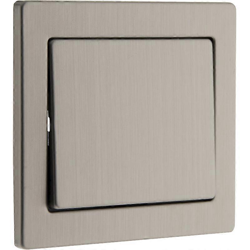 Interrupteur bidirectionnel en acier inoxydable brossé - Art'Flat