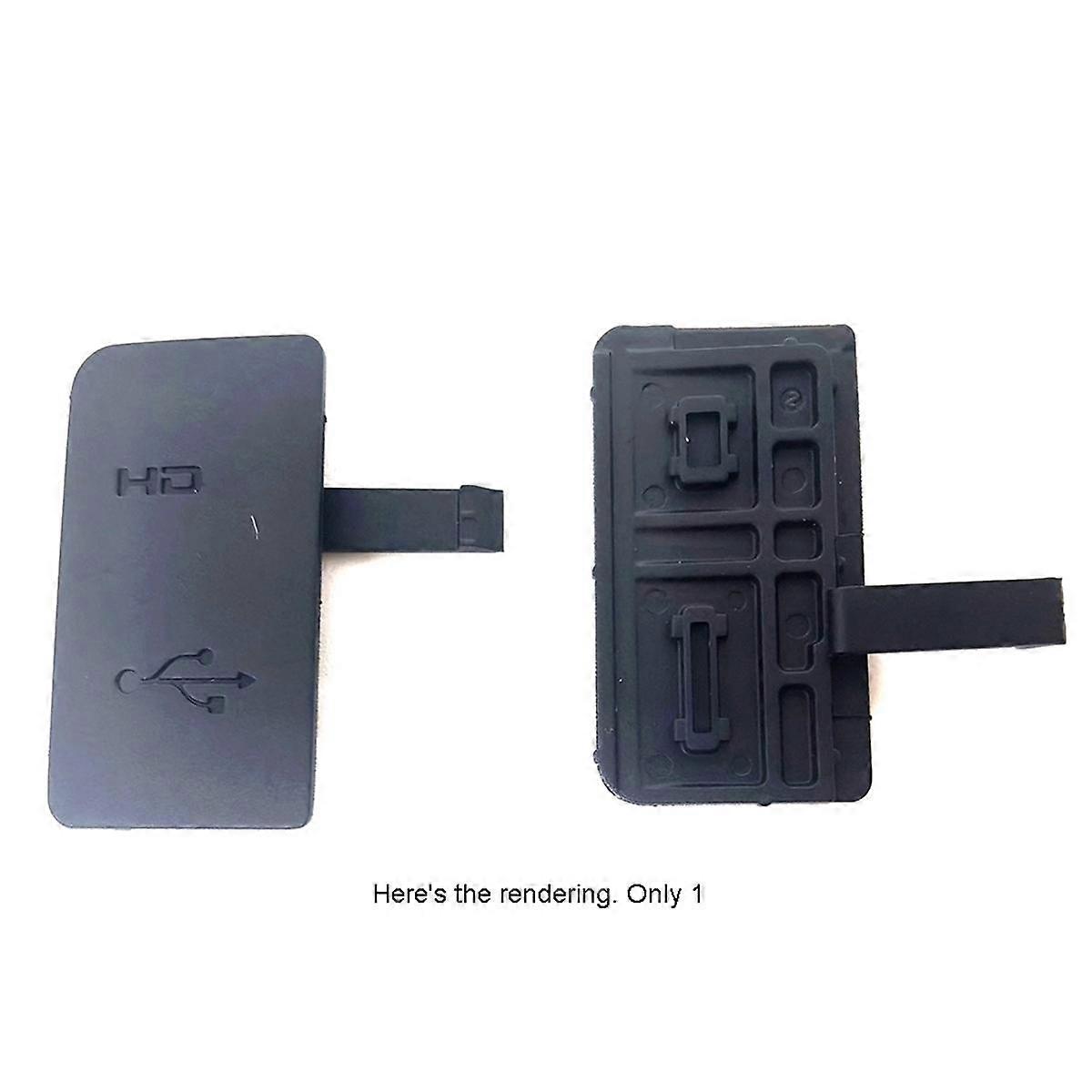 Cache inférieur en caoutchouc pour port USB pour appareil photo numérique 4000D