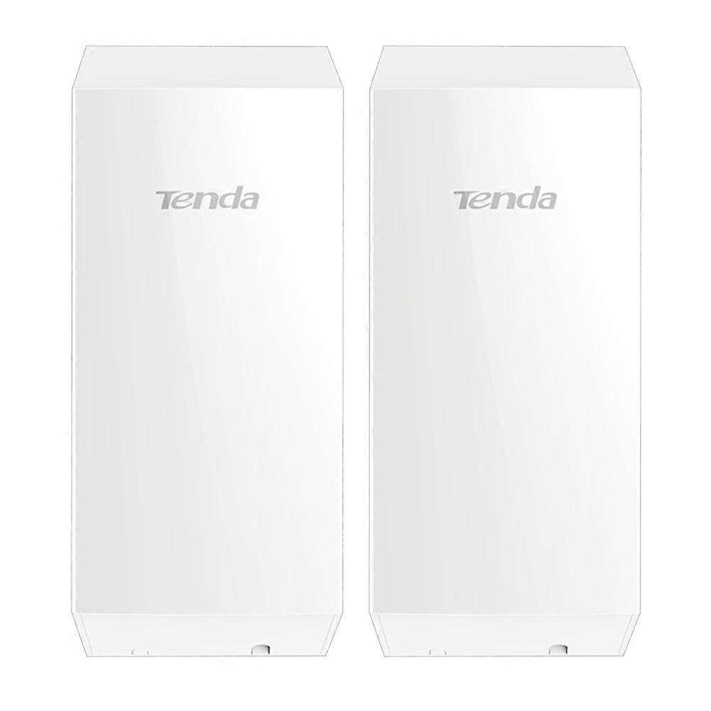 1 Pair Tenda O1 2.4GHz Outdoor CPE 300Mbps 0.5KM Wireless Range Point to Point Adapter with 8dBi Directional Antenna