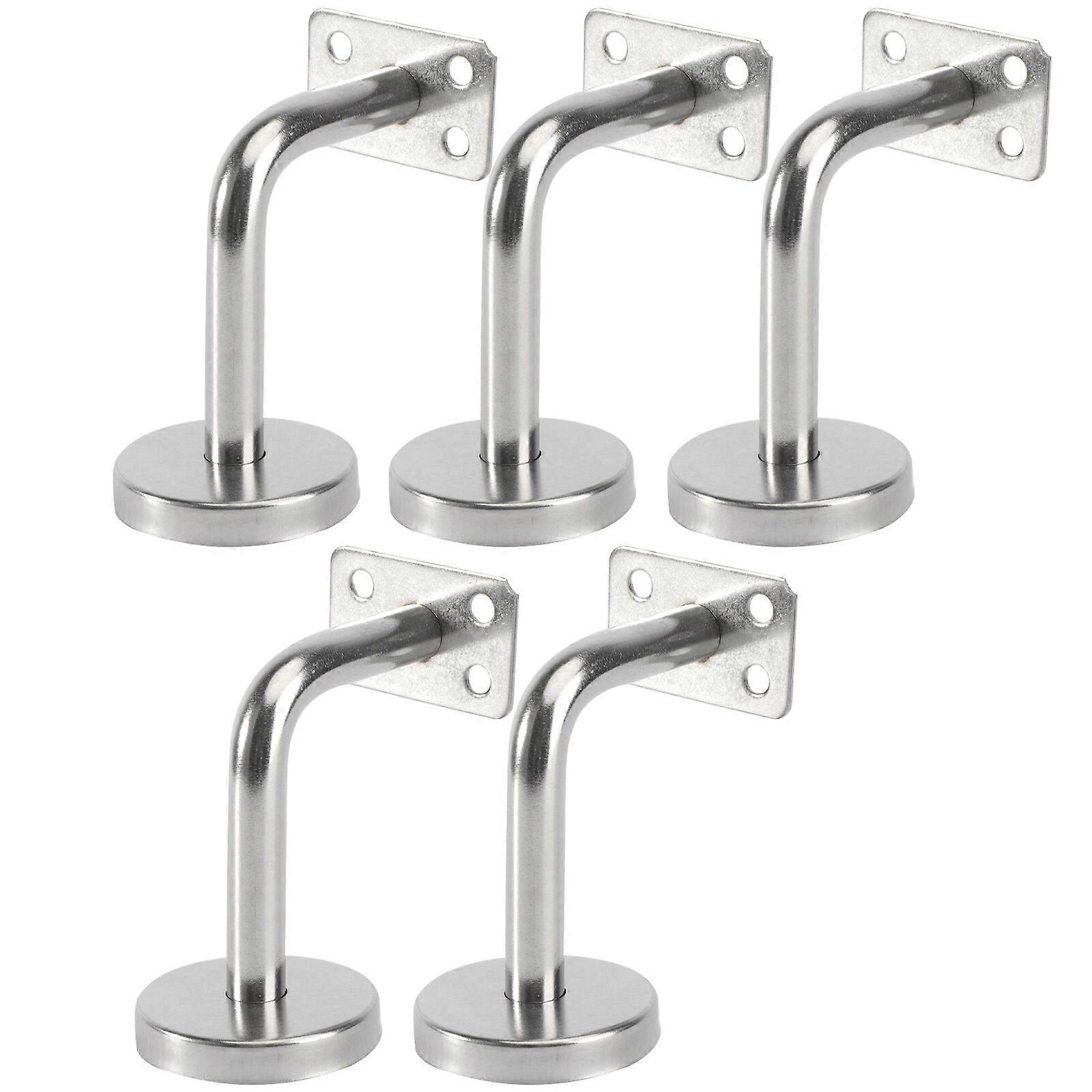 5Pcs Professional στερεά αντιλισθήρα ανοξείδωτου τοποθετημένα στον τοίχο στηρίγματα βραχιόνων