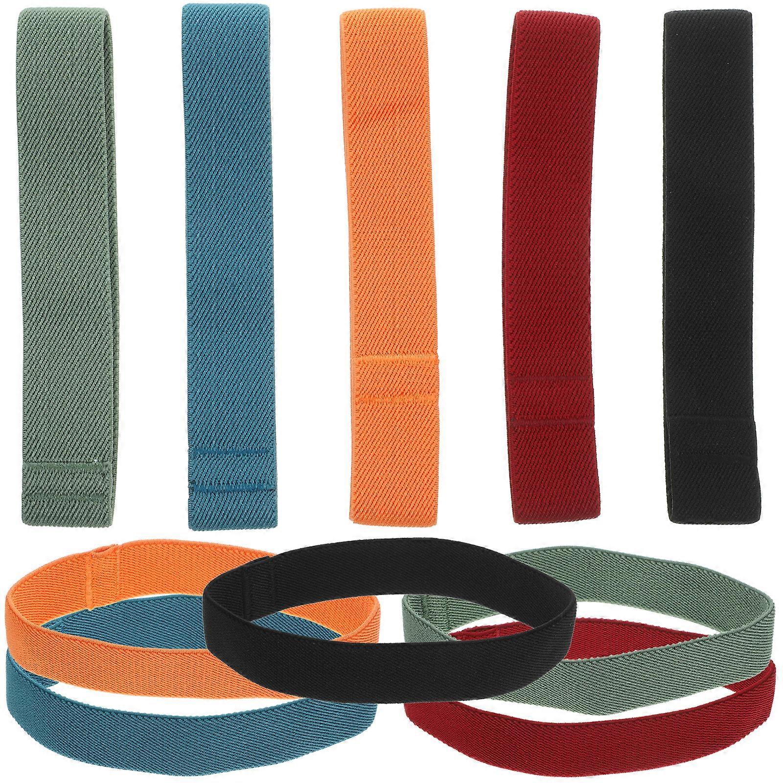 10pcs Bento Box Straps Stretchable Lunch Box Sealing Straps Bento Box Elastic Straps