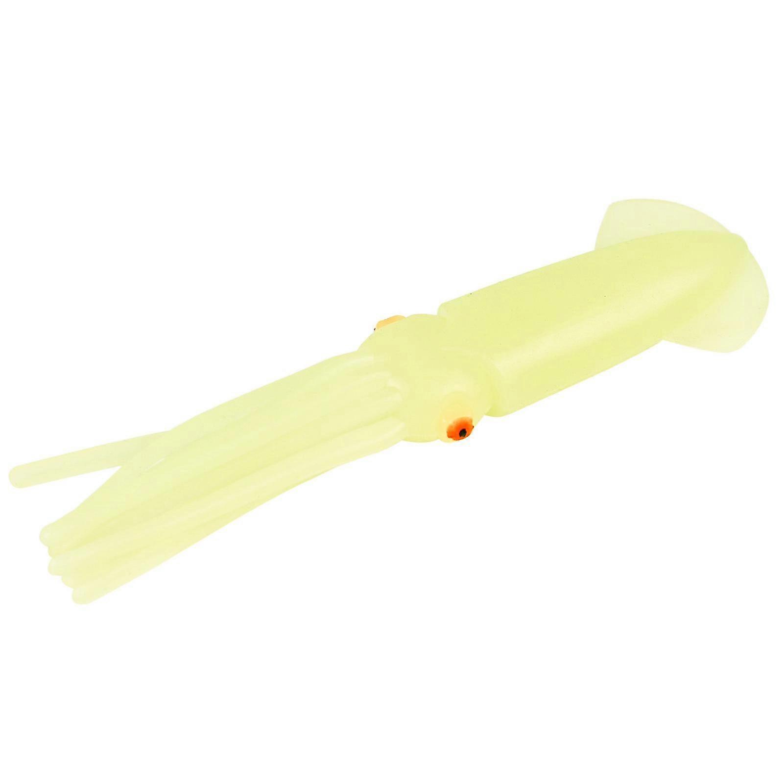 12/15/18cm Squid Shape Fish Lure Fishing Hoochie Bait Lures For Halibut Squid Marlin Perch