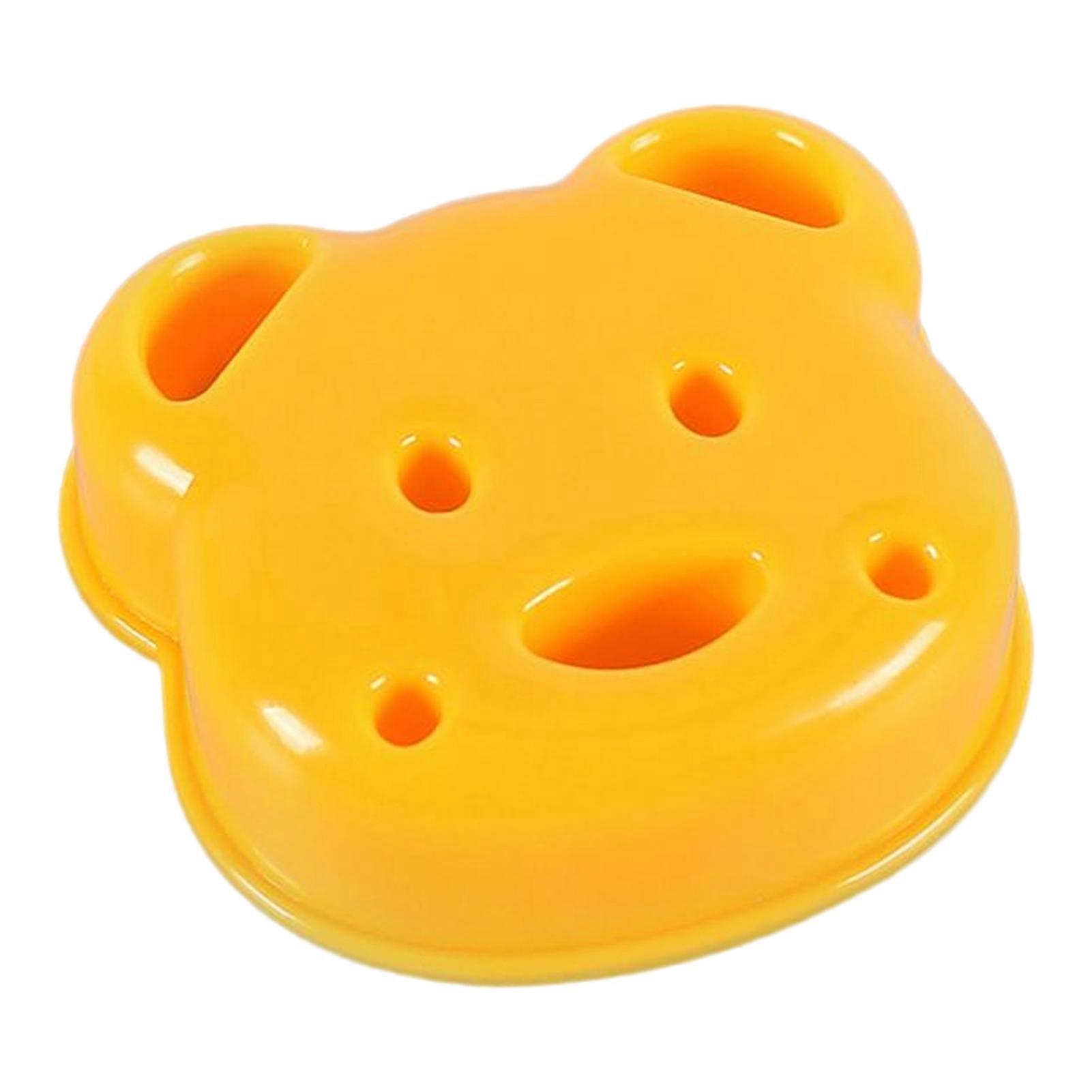 DIY brødform sød bjørneform ingen lugt let at rengøre bamse sandwichform til køkken