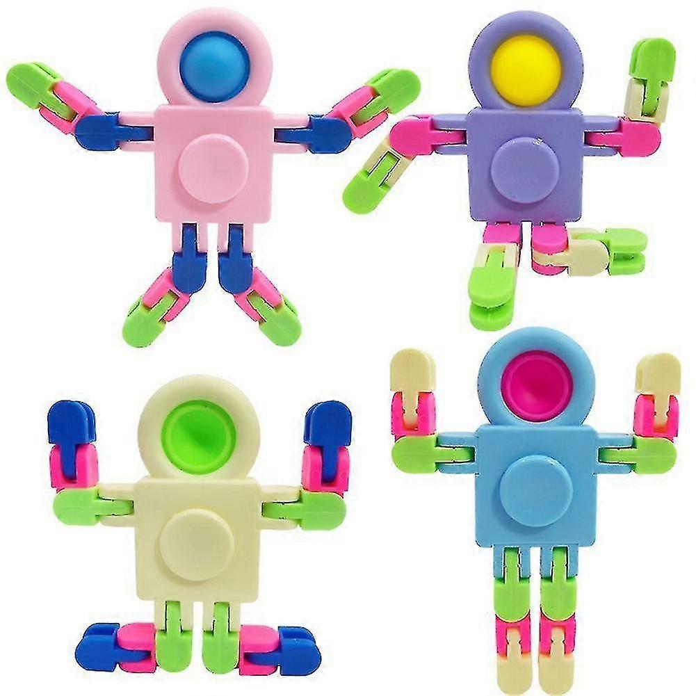 Spaceman Shape Toy Lightweight Portable Model Rugged Model Toys For Decompression