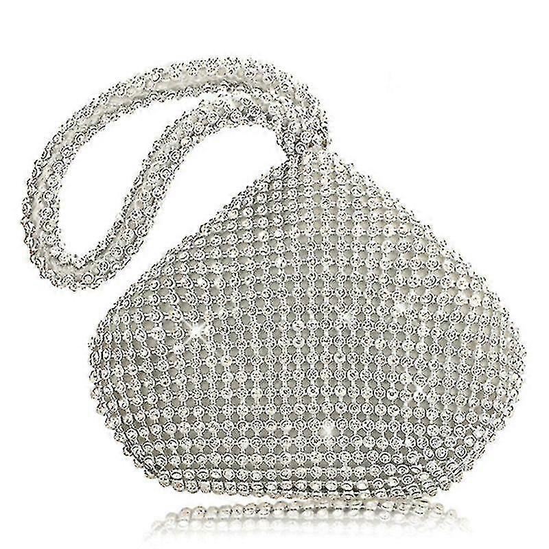 Triangle Glitter Party Handbag For Women's