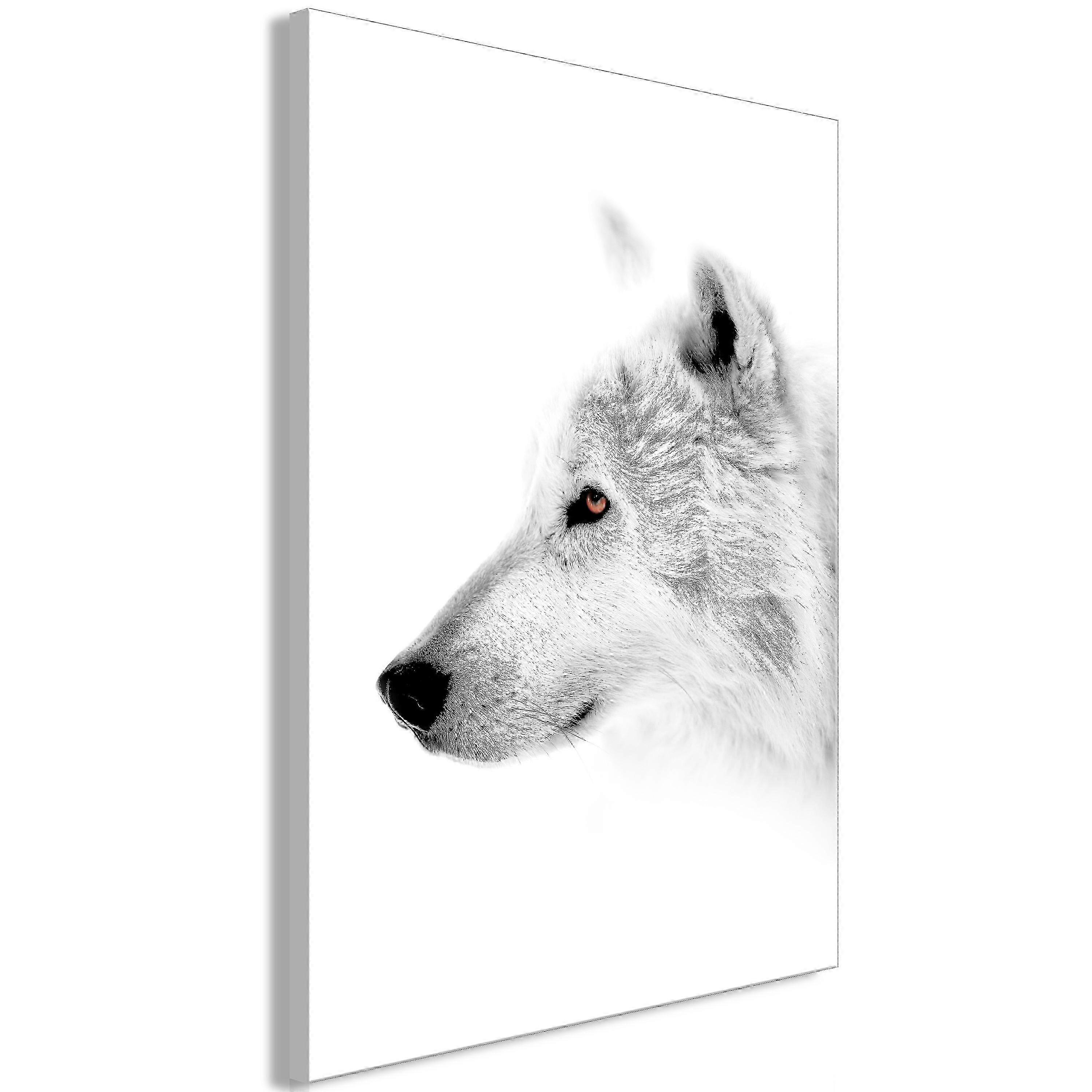Canvas Print - Amber Gaze (1 parte) vertical