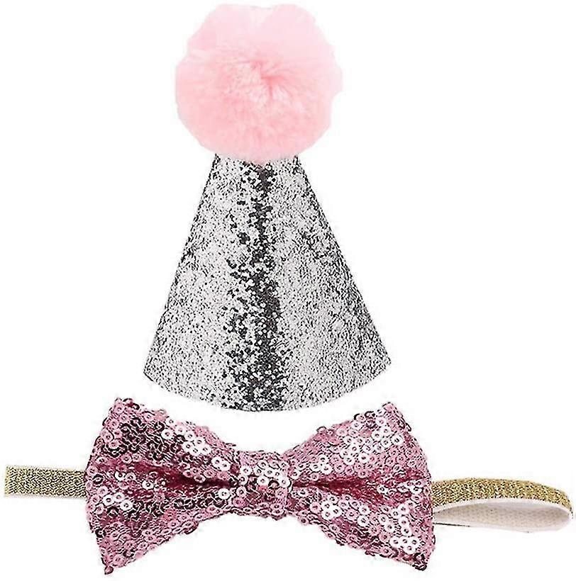 2-Piece Pet Hat Pet Bow Tie