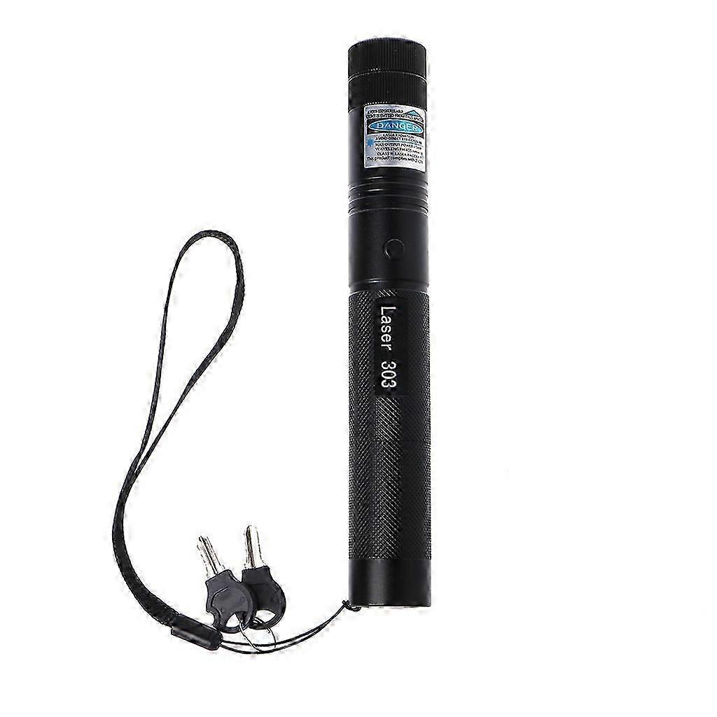 303 Red/Purple Light Laser- Pointer Pen 5mW 532nm Burning Match Visible Beam