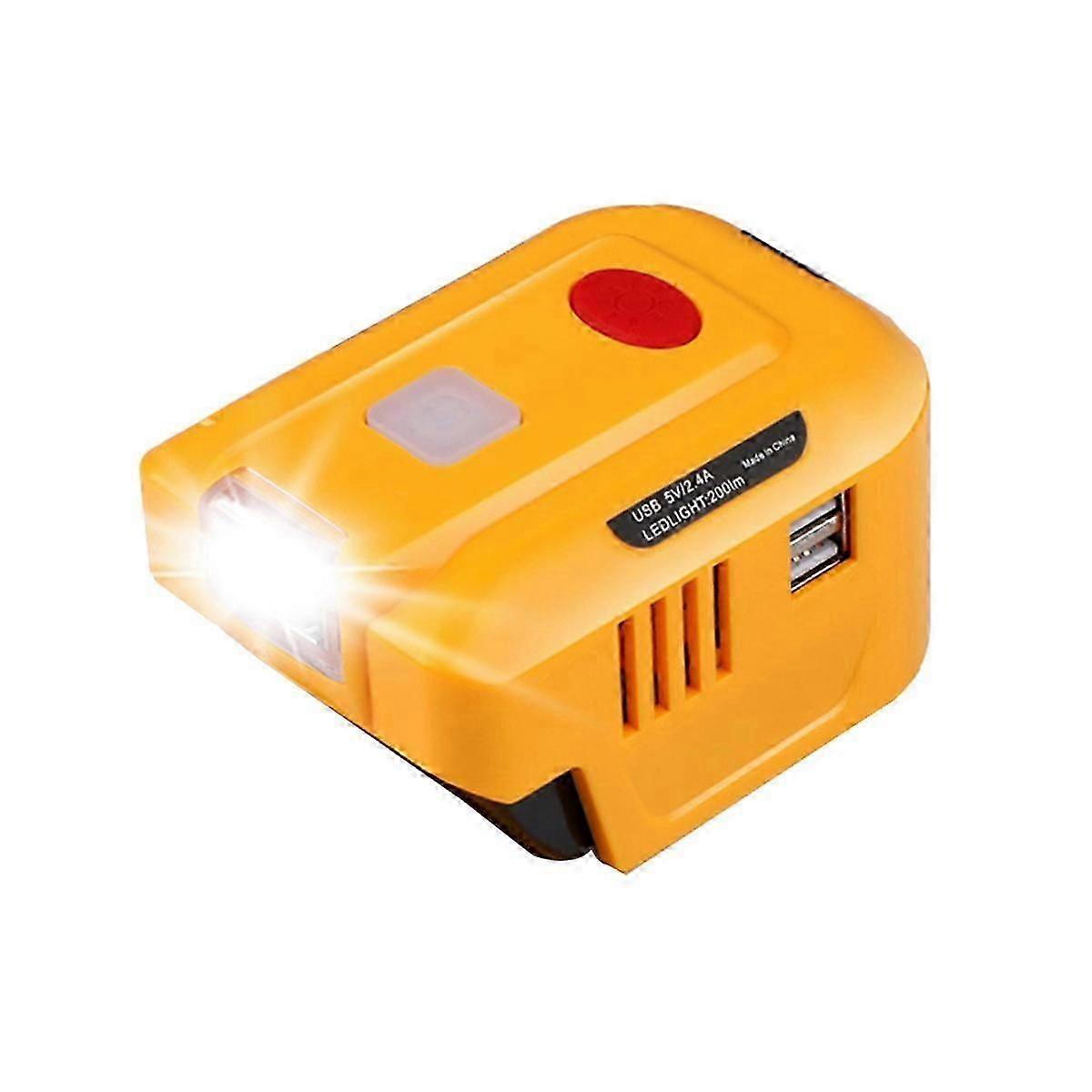 convient pour 20V 18V Lithium Batterie Onduleur Générateur 220V Portable Inverter avec LED Lumière USB