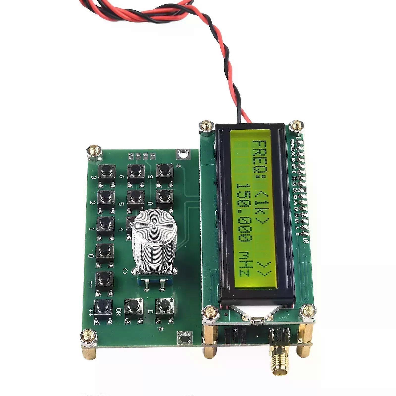 1pc Signal Generator Board RF Signal Generator RF Frequency Generator Board LED Display 35-4000MHZ ADF4351 Equipment Accessories