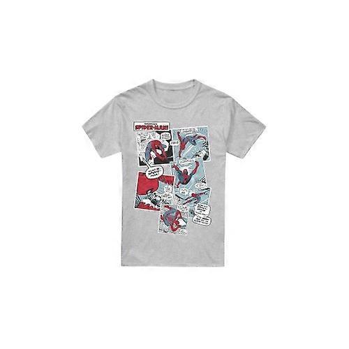 Spider-Man Mens Panel Collage T-Shirt