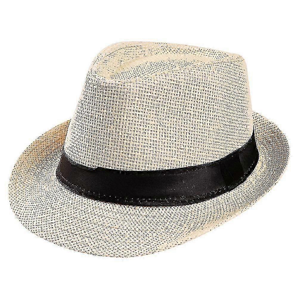 Straw Hat Female Summer Sun Hat Small Top Hat Sunscreen Hat Outdoor Straw Hat Sun Hat Fisherman Hat