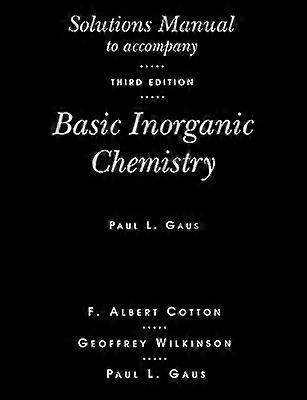 Lösningar Manual T/A Basic Inorg Ch