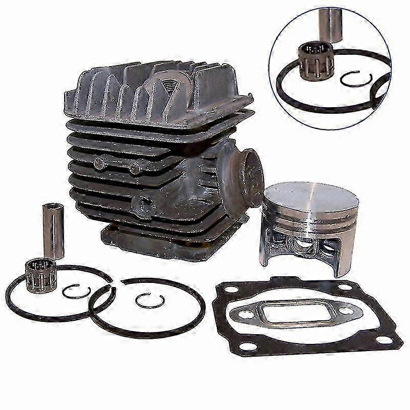 قطع غيار استبدال طقم المكبس الأسطوانة المعدنية لملحقات إصلاح جزازة العشب Stihl 020t Ms200t Series (-jy