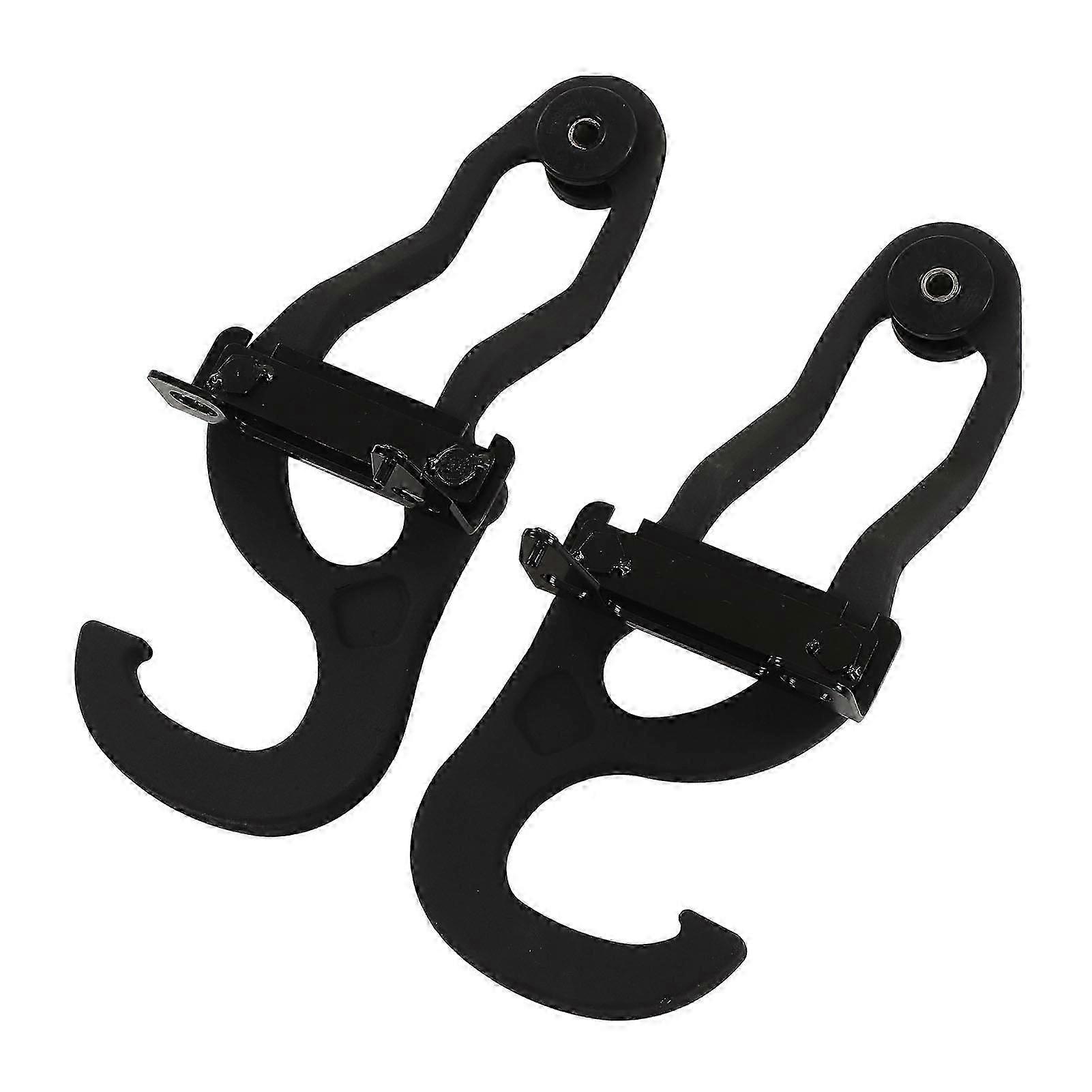 Front Tow Hooks Kit With Bezel Bracket 68196982aa Heavy Duty Steel Replacement For Dodge Ram 1500 20092019