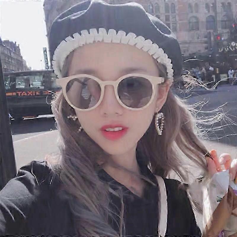 Polarizing Glasses White Frame Sunglasses