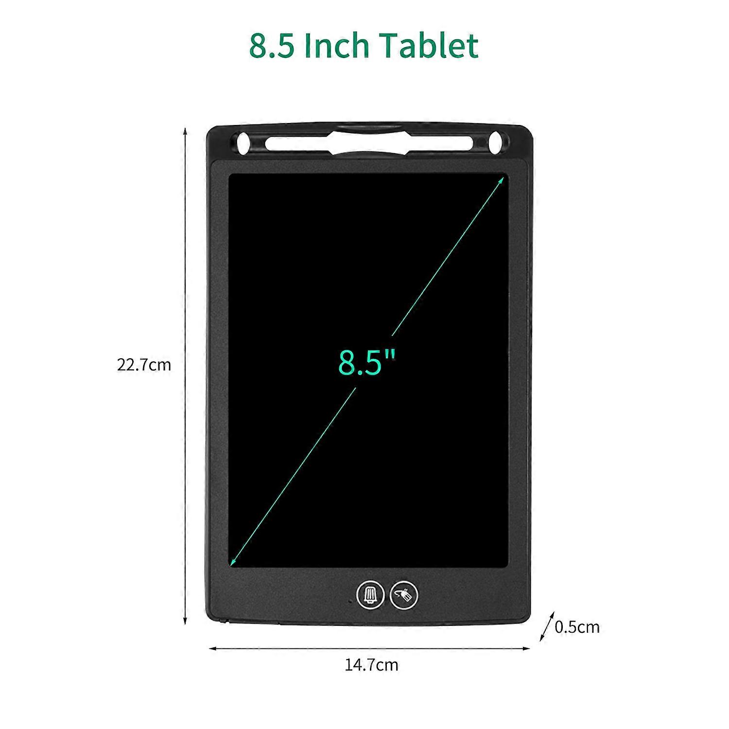 LCD Writing Tablet 8.5 Inch Doodle Drawing Pad Handwriting Colorful Board with Magnetic Stylus for T