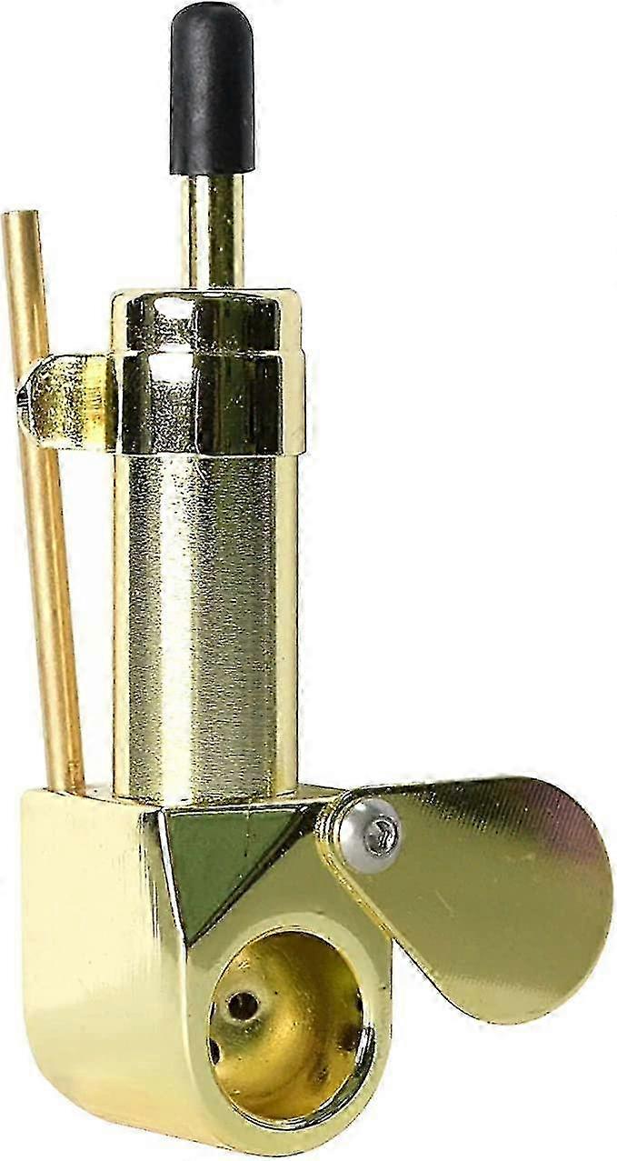 Portable Vintage Brass Storage Tube & Poker Tool - Precision CNC Machined, All-in-One, Great for Collection