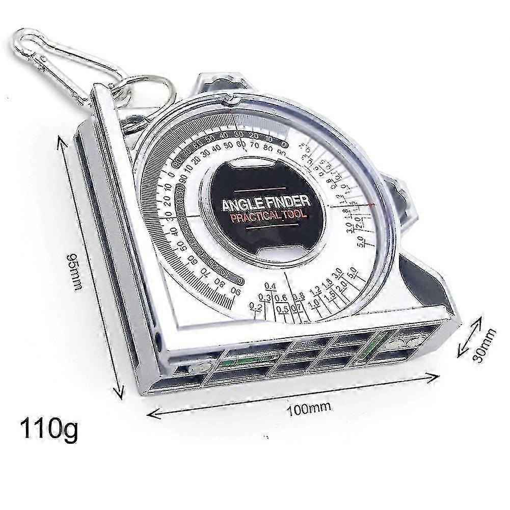Angle Finder Multifunction Inclinometer Protractor High Accuracy Angle Locator Measuring Device With Magnetic Base