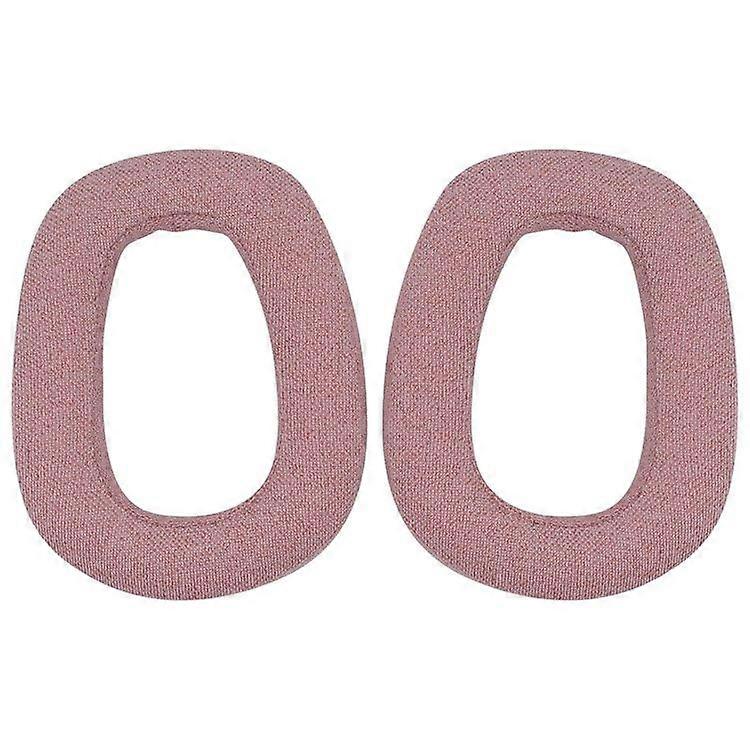 For Logitech Zone Vibe 100 Cotton Linen Headphone Earpads Replacement Earmuffs