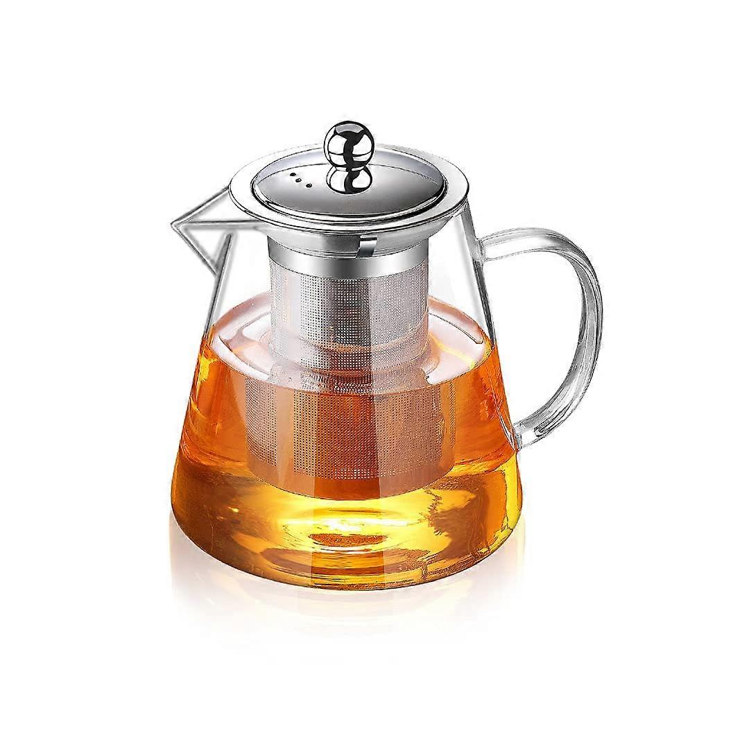 Glass Teapot 32oz/950ml For Blooming Tea And Loose Leaf Tea