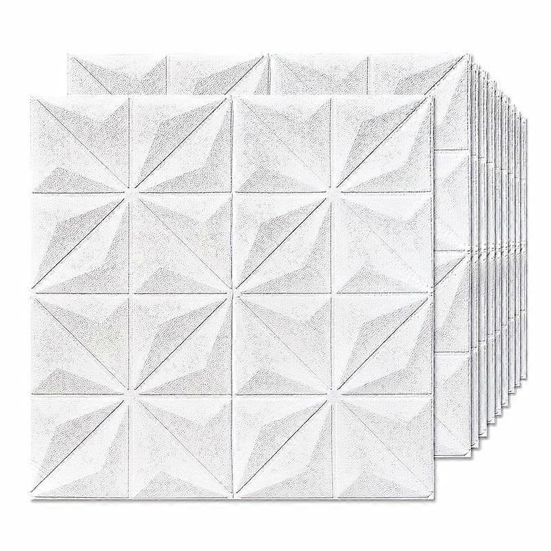 1/5/10st 70 * 70 cm tak tak självhäftande varmt sovrum 3d tredimensionell vägg fäst vid bakgrundsväggen