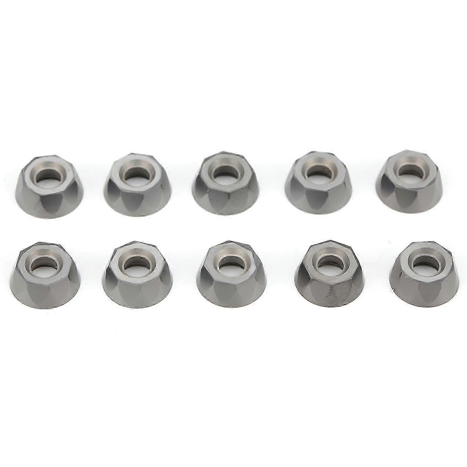 10Pcs CNC Lathe Turning Insert Indexable Solid Carbide Blade Cutting RPMT1204M0EJS LF6018