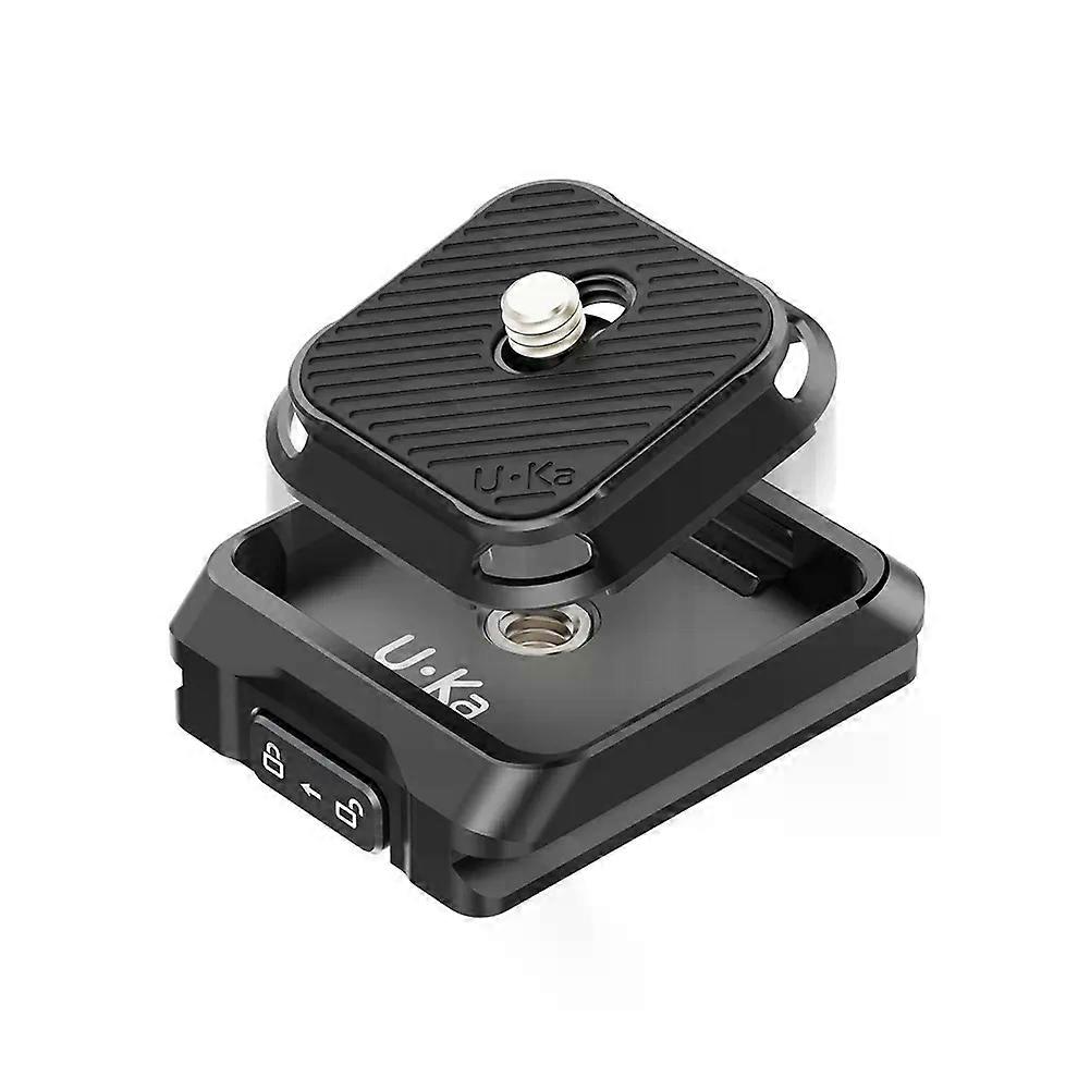 New ULANZI UKA01 Camera Quick Release Plate Kit Arca/F38 Interface Plate Mount Quick Setup System for Sony/Nikon/DJI/Fuji