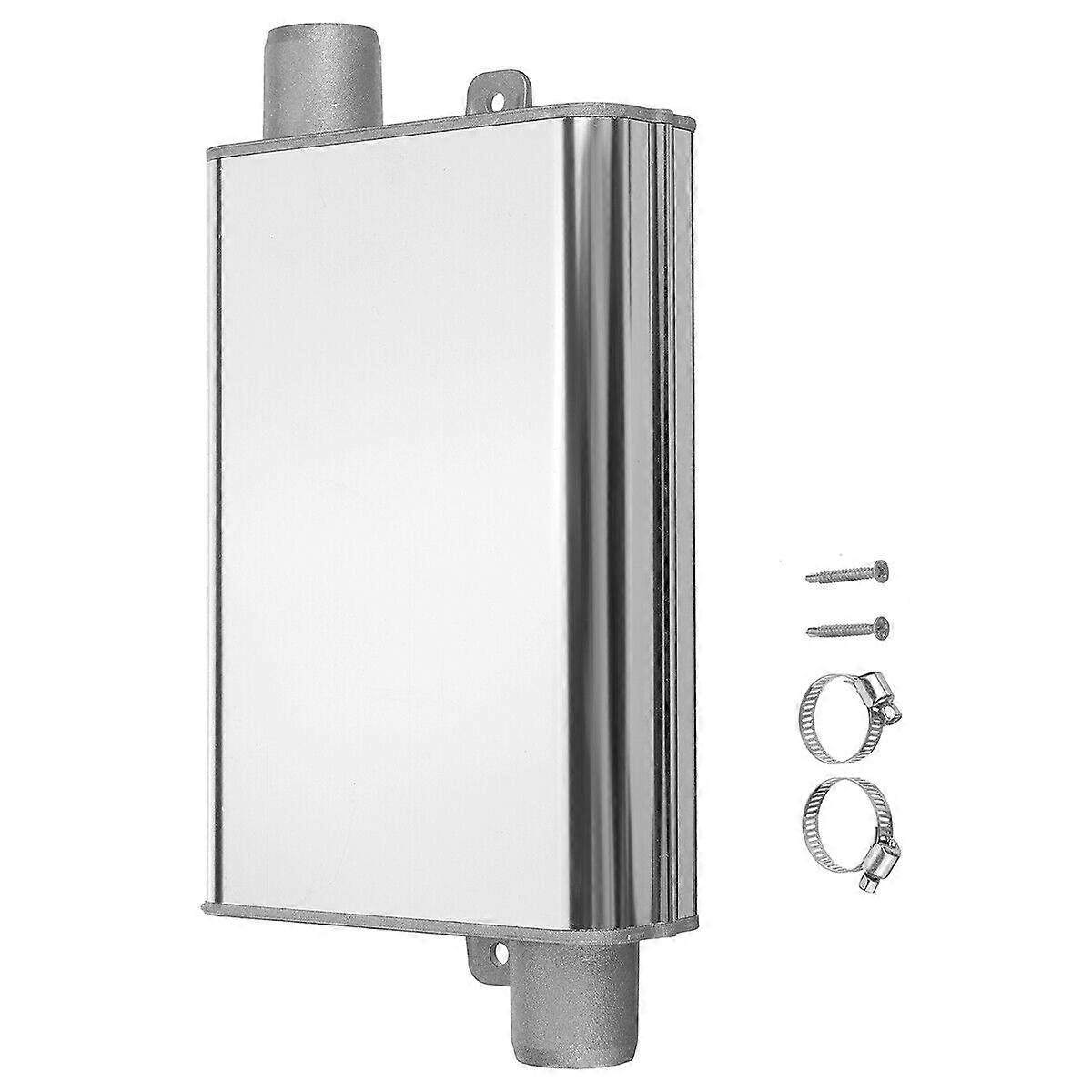 24Mm Muffler Upgraded Clamp Bracket Silver