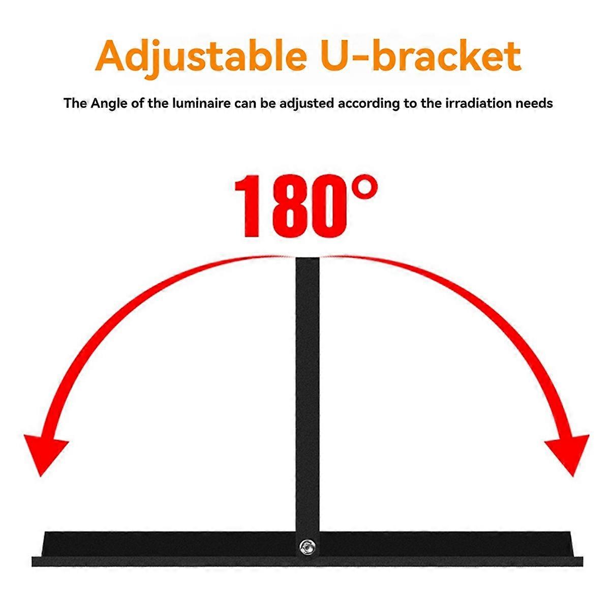 LED Flood Light Warm Light 200W Outdoor Spotlight IP67 Waterproof