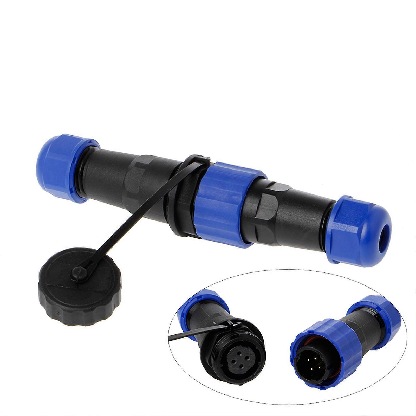 Male-female Connector Converter SP16 IP68 Aviation Plug Socket Cable in-line Connector 3 /4/ 5 /6 /7 /9pin Waterproof