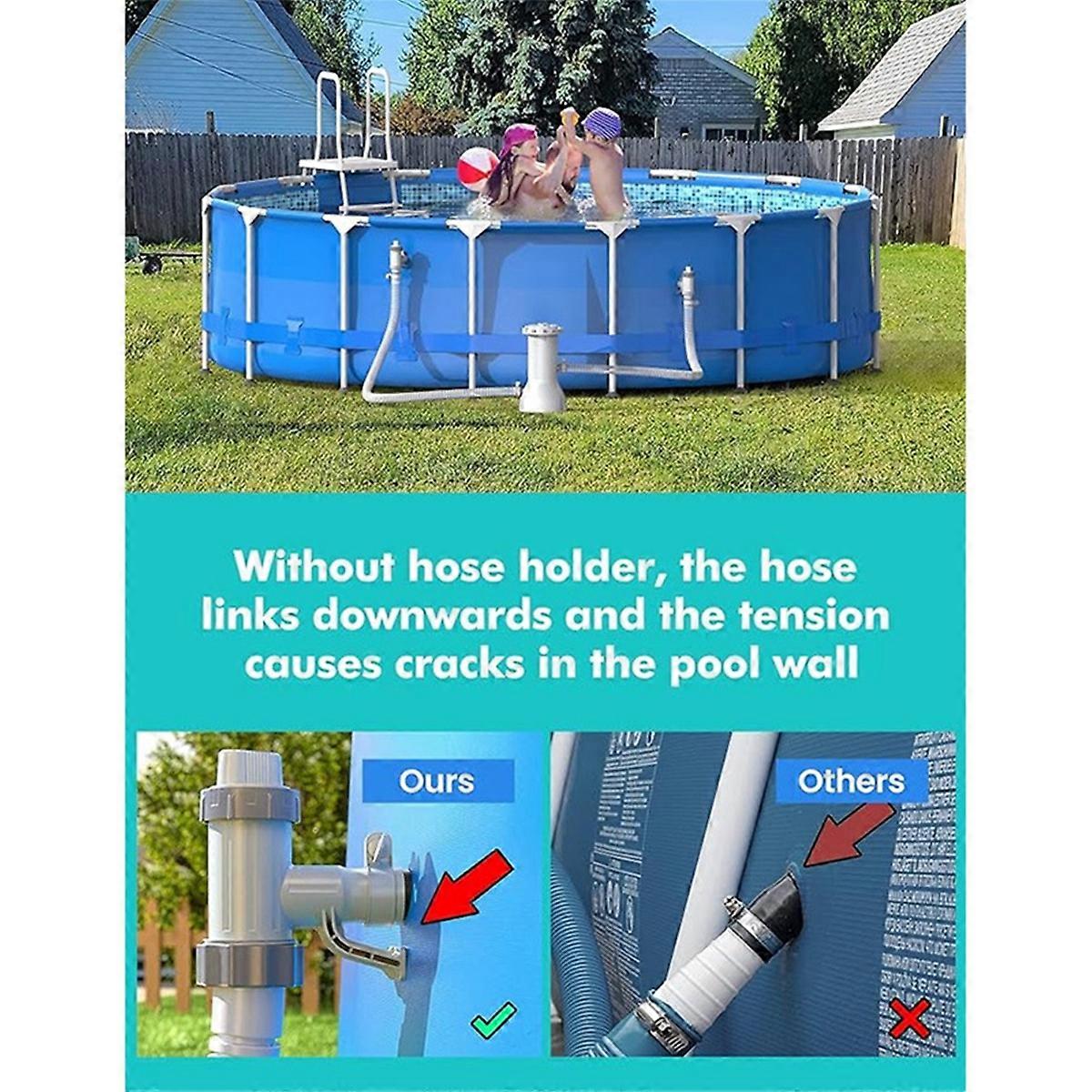 Pool Hose Adapter, Swimming Pool Replacement Parts Pool Hose