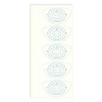 125pc Golf Training Hilfsmittel für Schwung Übung Golf Impact Tape Etiketten für Hölzer Eisen Golf Swing Tape Golf Impact Aufkleber