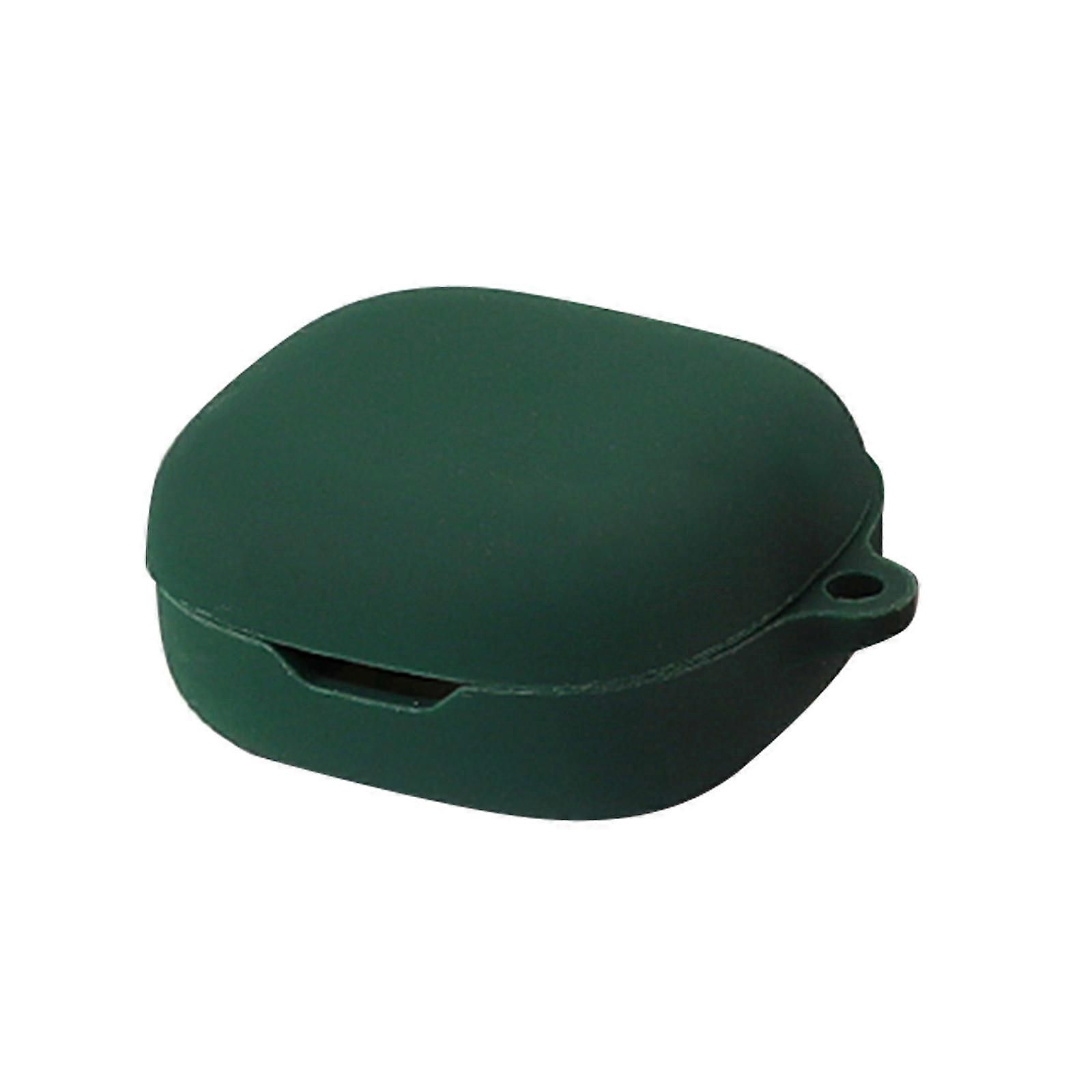 イヤホン用防塵シェルケース、保護ケース収納ボックス、イヤホン保護カバー、アクセサリー、ダークグリーン