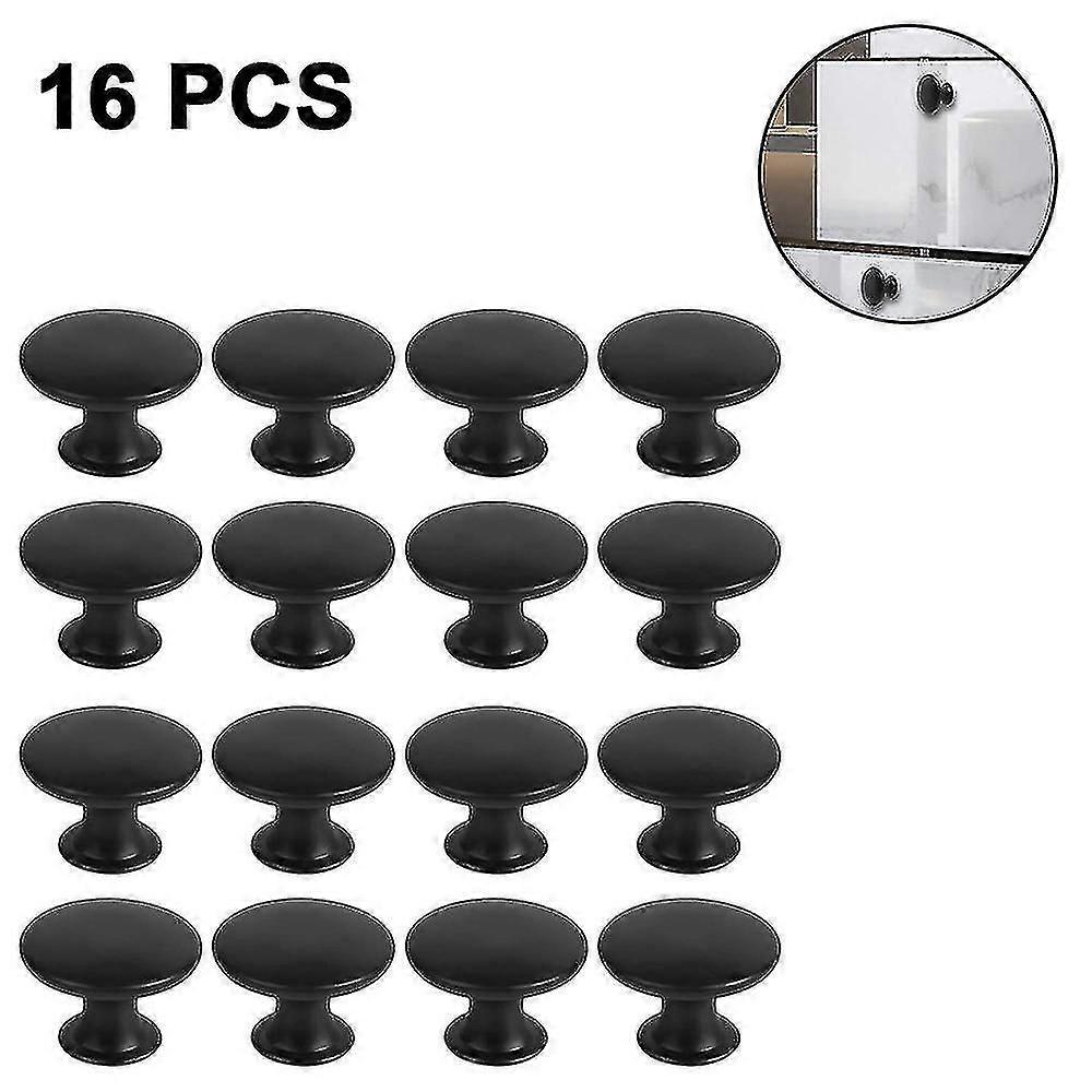 16 Pieces Cabinet Door Knobs, 30mm Vintage Dresser Knobs Set (PrettyJ)