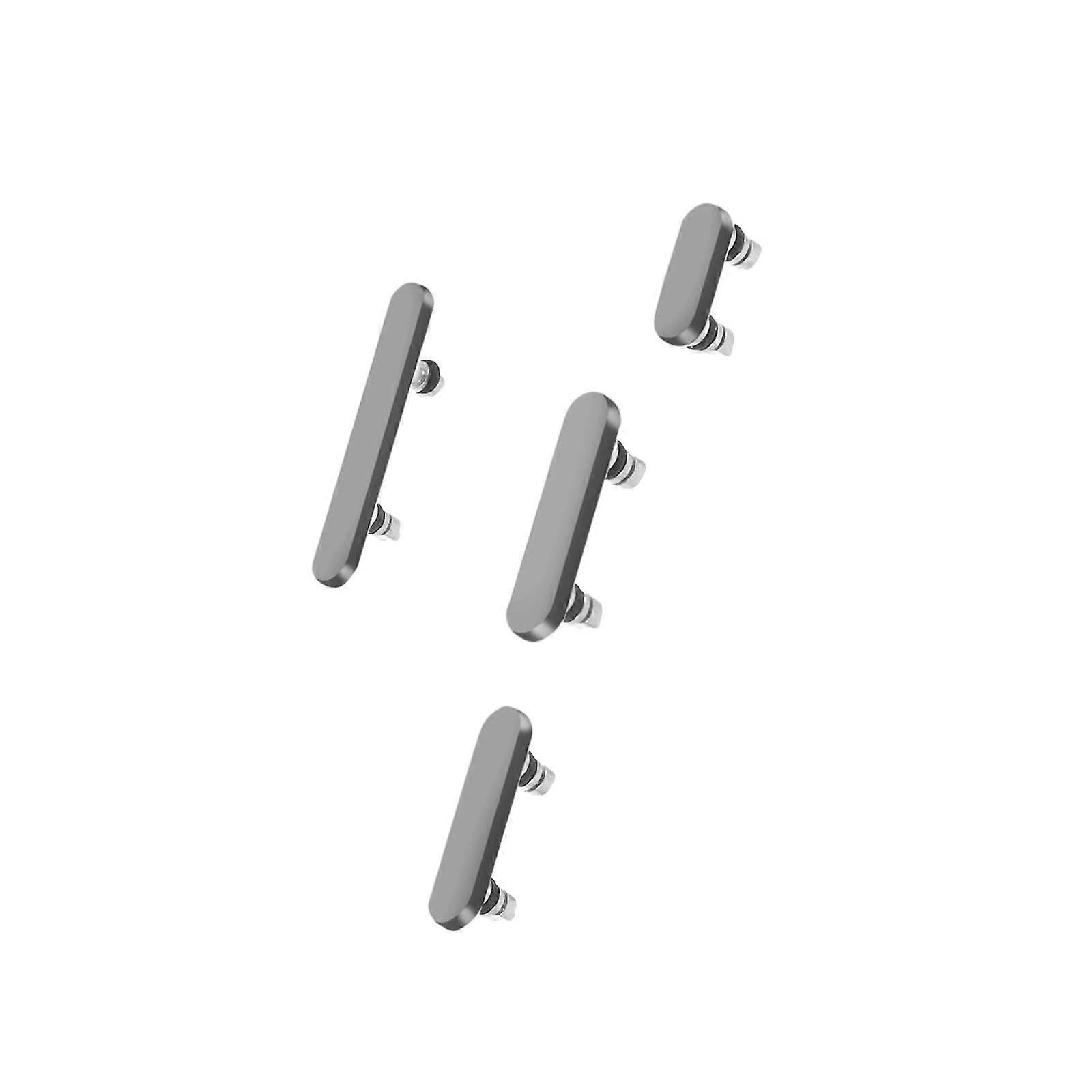 Power and Volume buttons for iPhone 16 Pro Max, Grey