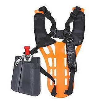 1pc Adjustable Hay Mower Harness Strap Double Shoulder for Mower Trimmer