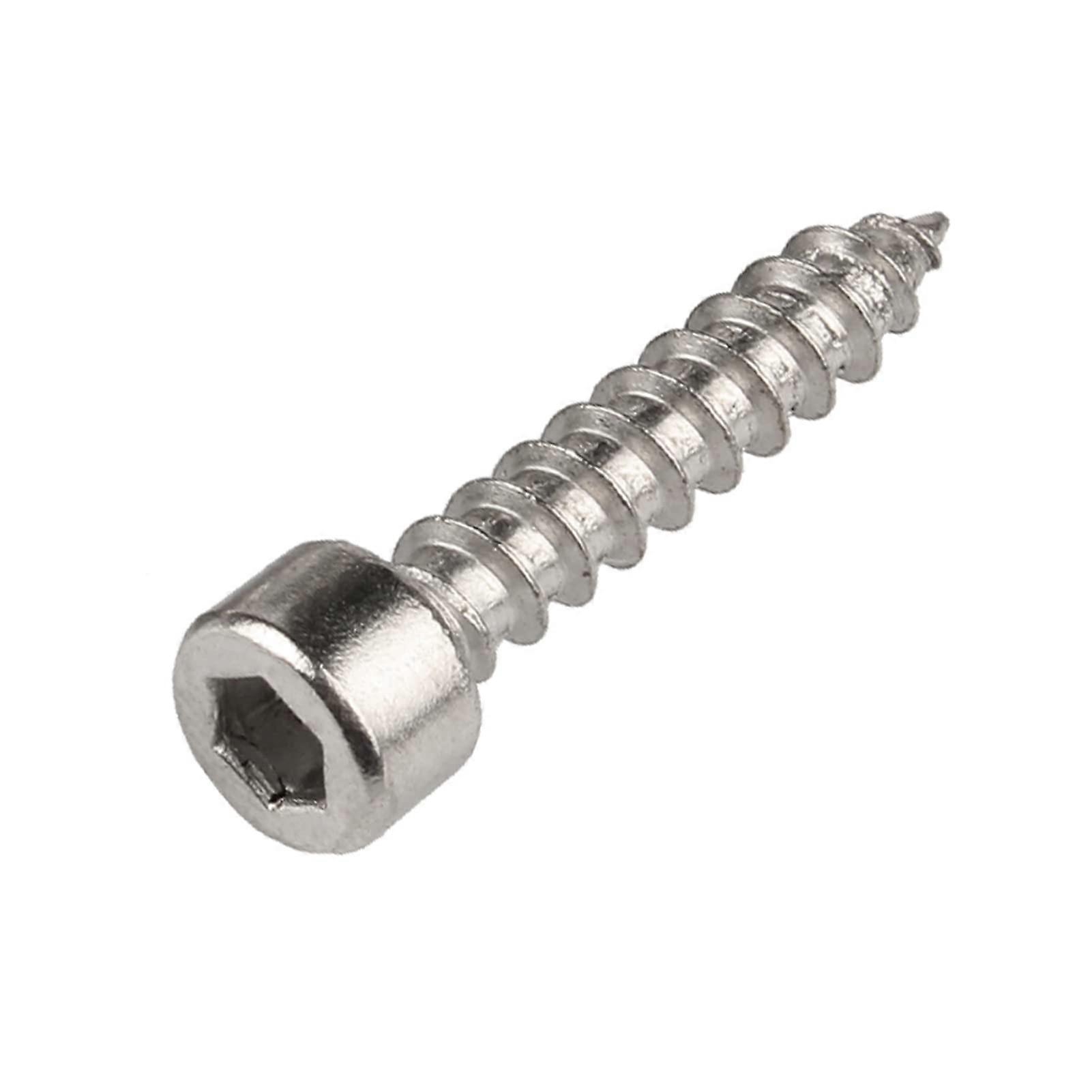 304 Stainless Steel Speaker Screws M3 M4 M5 M6 Hex Head Self-Tapping Set For Speaker Enclosures 30 Pieces