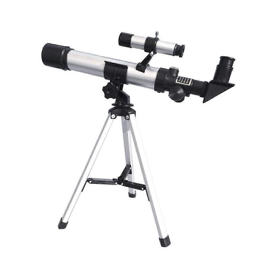 Portable Monocular Astronomical Telescope 360/50mm Refractor, 90X Magnification, Rotating Tripod, Sky Watching
