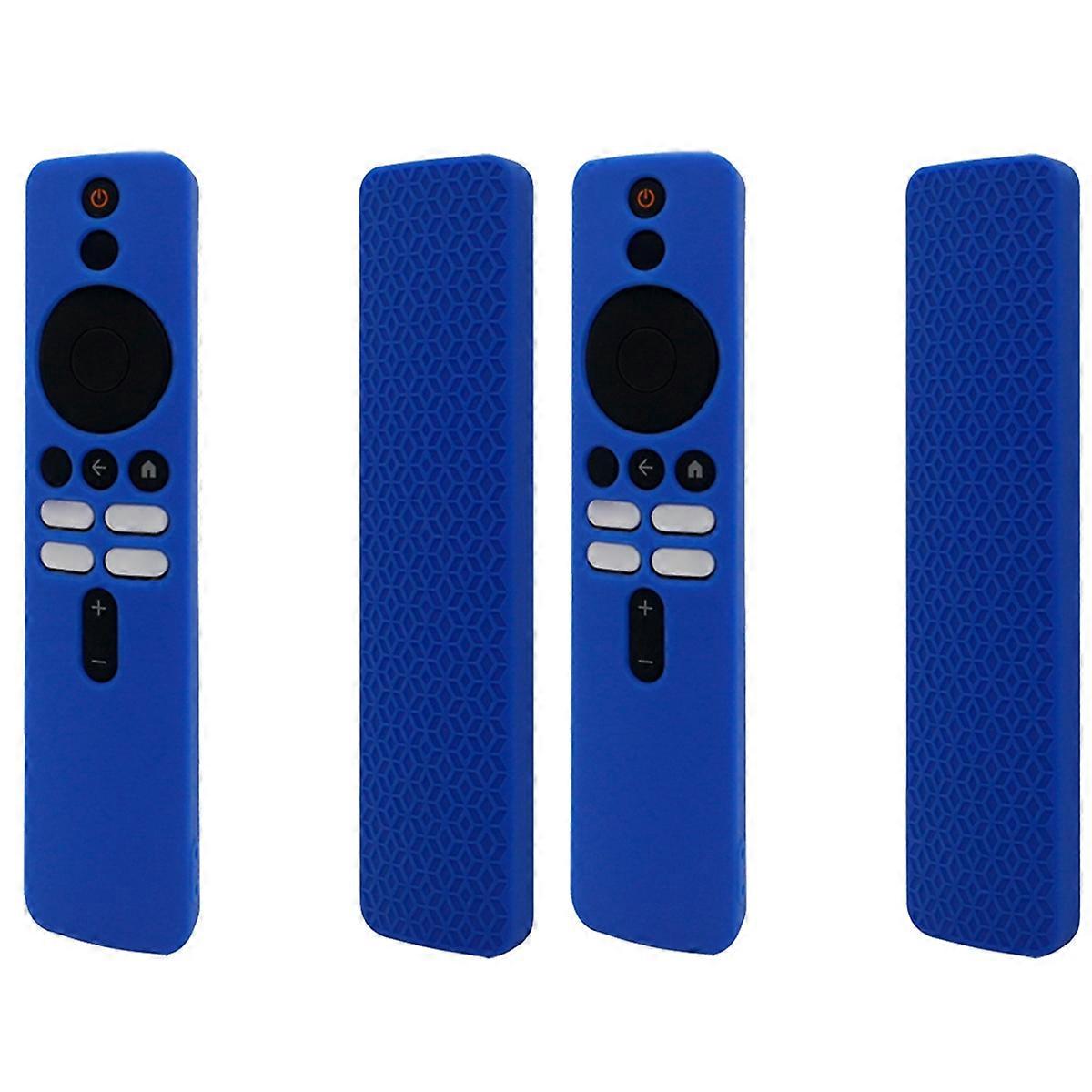 Suitable for TV Box 4K 2nd Gen Remote Control Silicone Protective Case Blue