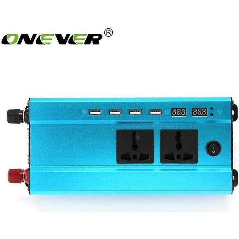 Pure Sine Inverter 4000W 24V 220V - Blue