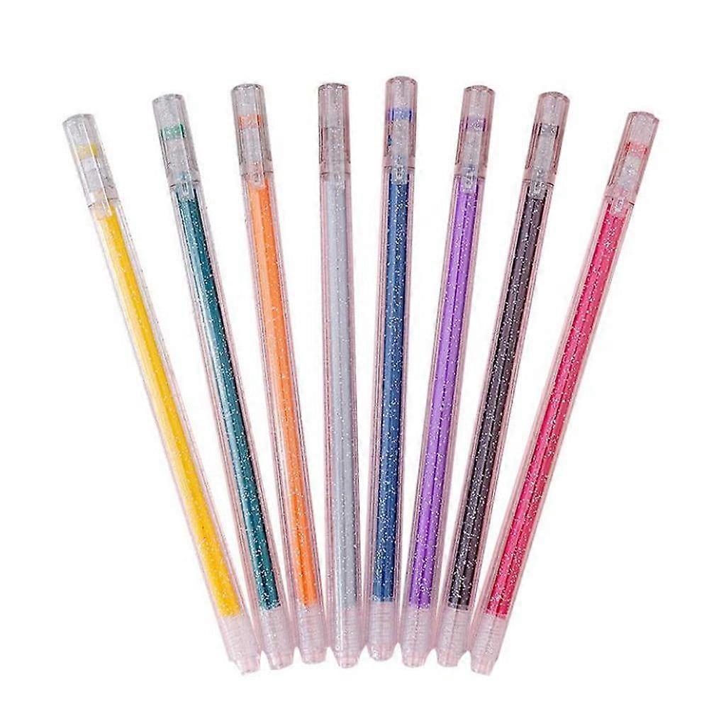 Pens Sharpie Markers Sharpie Classroom Must Haves Sharpie Markers 5ml Flash Gel Pen Color Shiny Highlighter Adult Crafting Doodling Drawing 8PCS