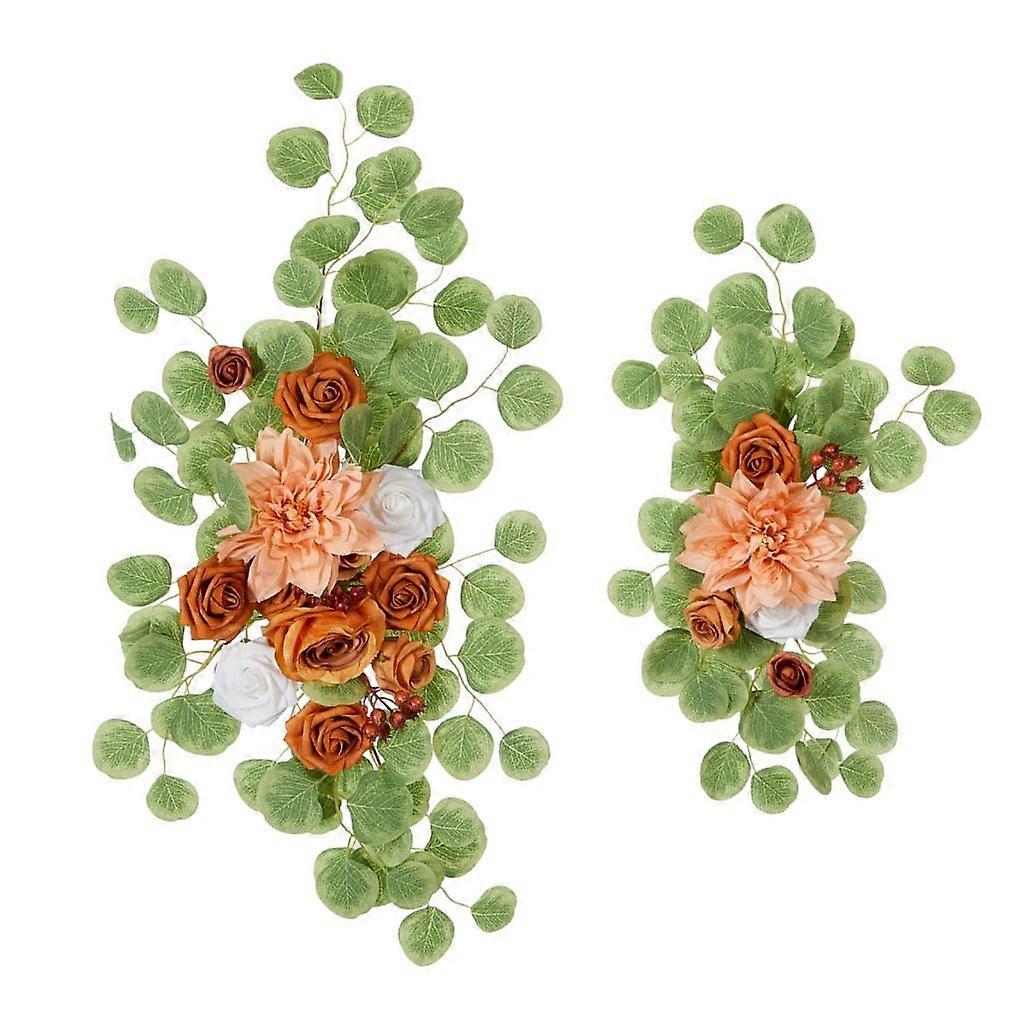 Vibranting Artificial Flower Sign for Event Entrances Sturdy Materials