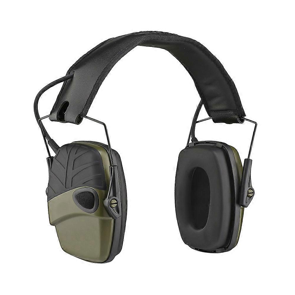 Hunting Tactical Noise Canceling Headphones Hearing Protection Green
